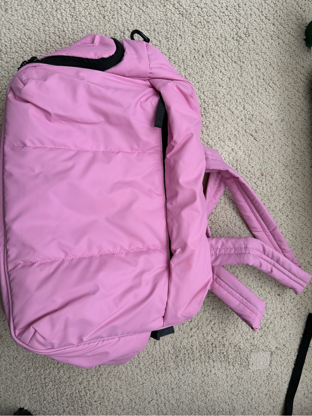 Calpak Pink Luka Duffle Travel Tote